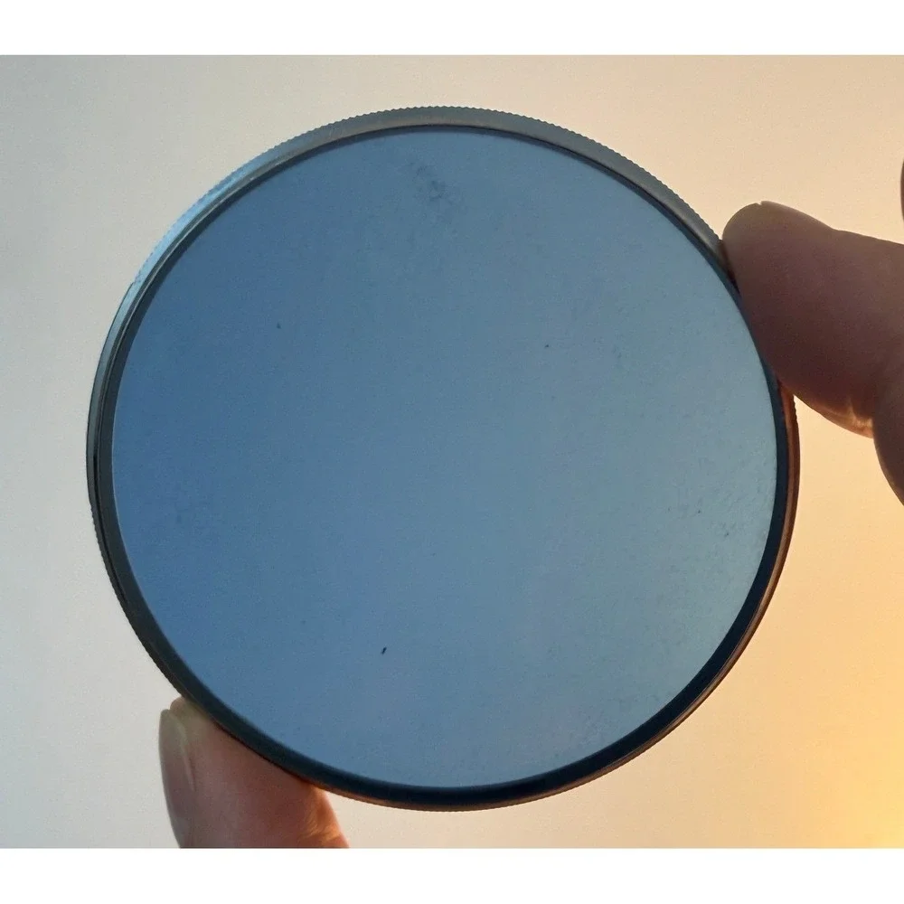 Canon 72mm Conversion B 3x Filter 80B Blue Color Correction Japan Case Camera